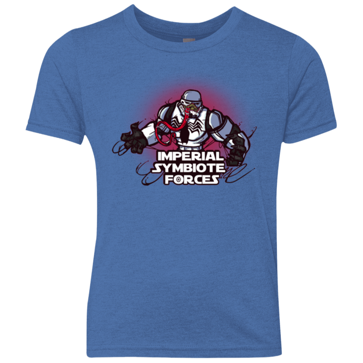 T-Shirts Vintage Royal / YXS Imperial Symbiote Forces Youth Triblend T-Shirt