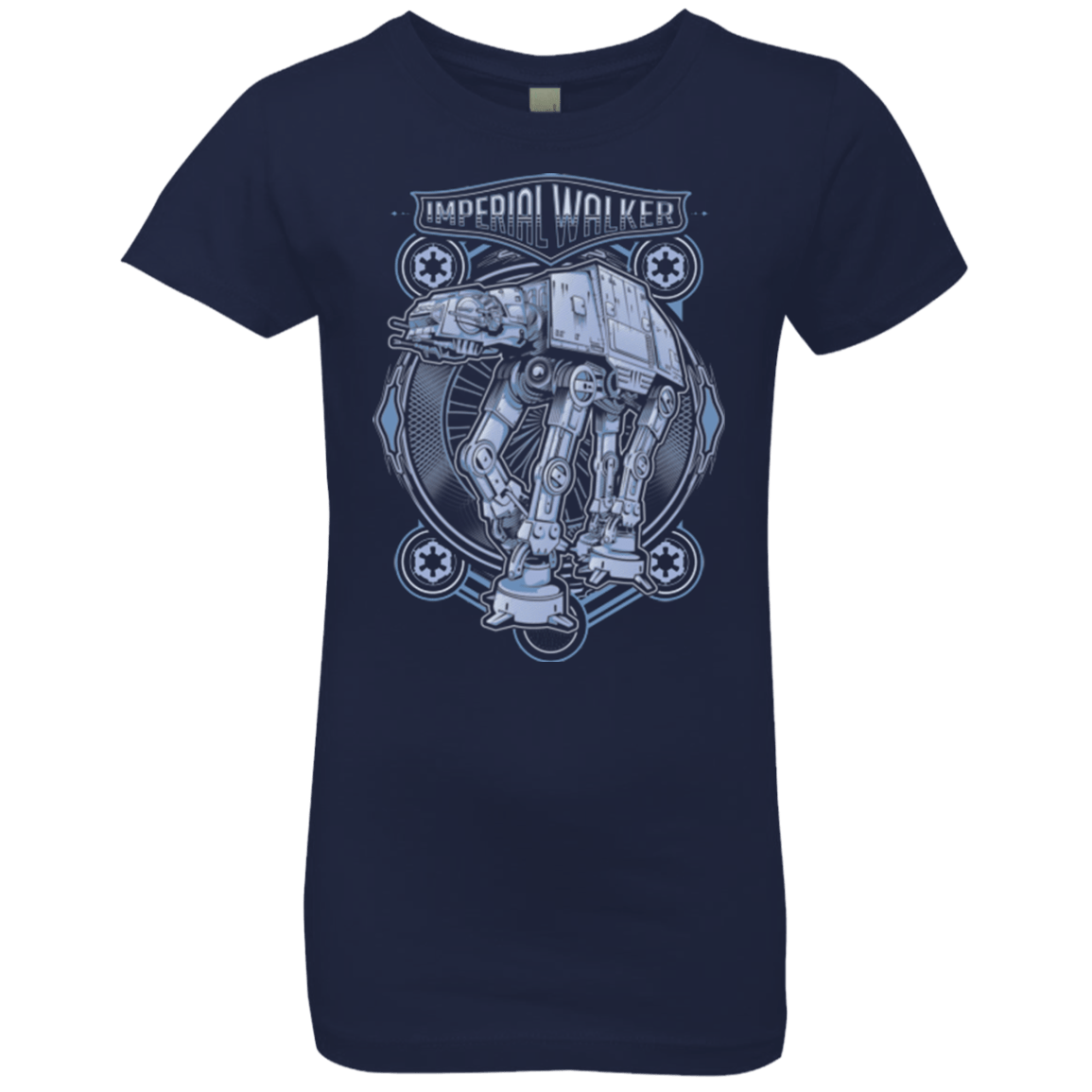 T-Shirts Midnight Navy / YXS Imperial Walker Girls Premium T-Shirt