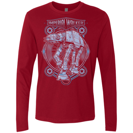 T-Shirts Cardinal / Small Imperial Walker Men's Premium Long Sleeve