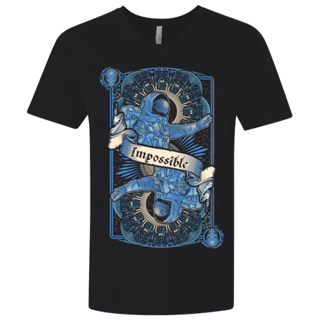 T-Shirts Black / X-Small Impossible Astronaut Men's Premium V-Neck