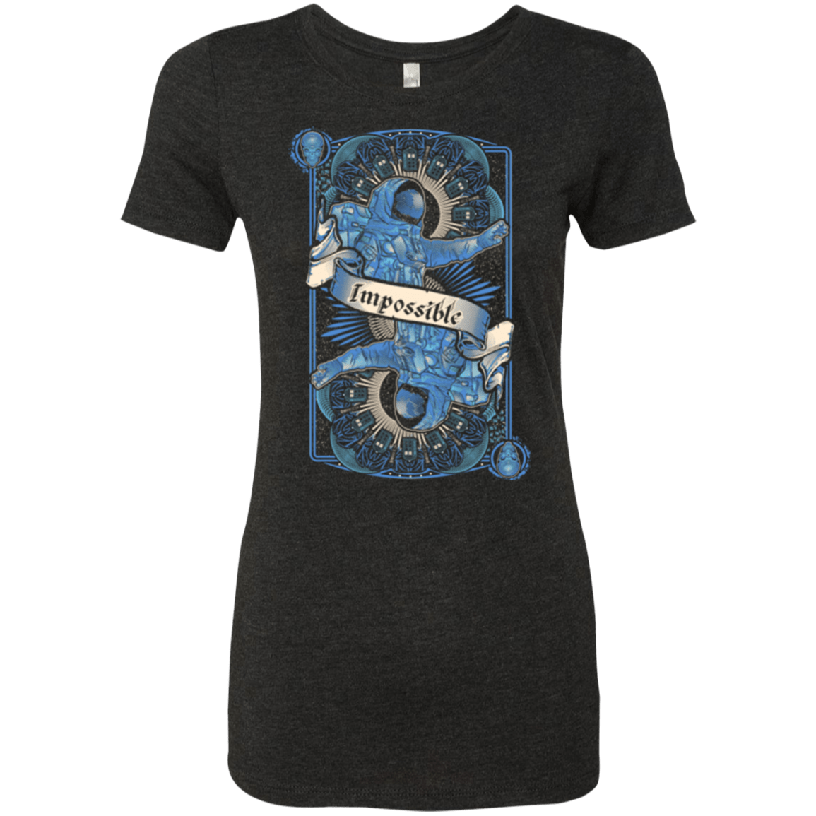 T-Shirts Vintage Black / Small Impossible Astronaut Women's Triblend T-Shirt