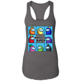 T-Shirts Dark Grey / X-Small Imposter Bunch Ladies Ideal Racerback Tank