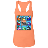 T-Shirts Light Orange / X-Small Imposter Bunch Ladies Ideal Racerback Tank