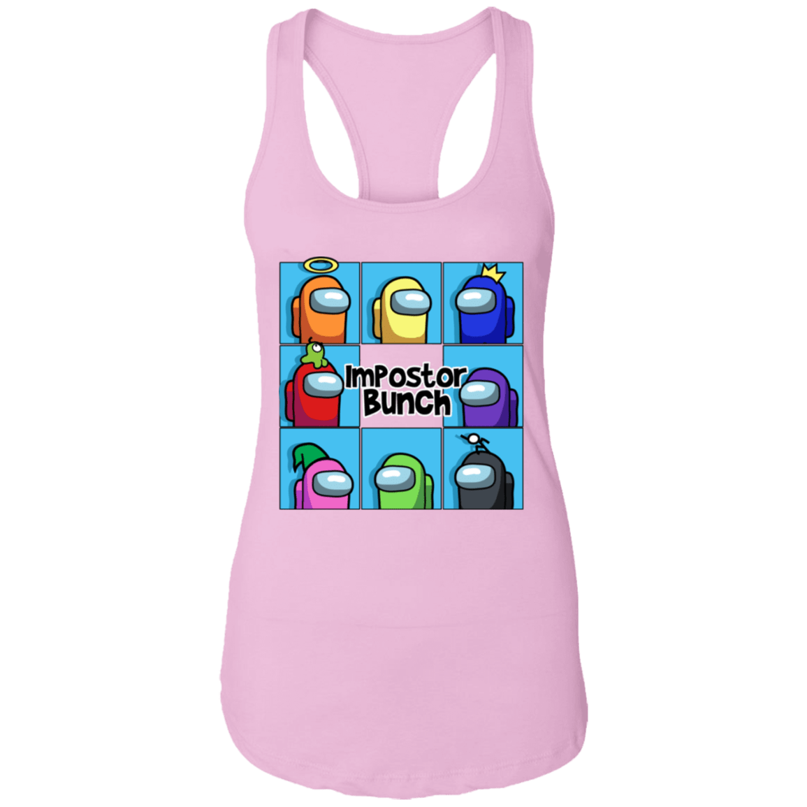 T-Shirts Lilac / X-Small Imposter Bunch Ladies Ideal Racerback Tank