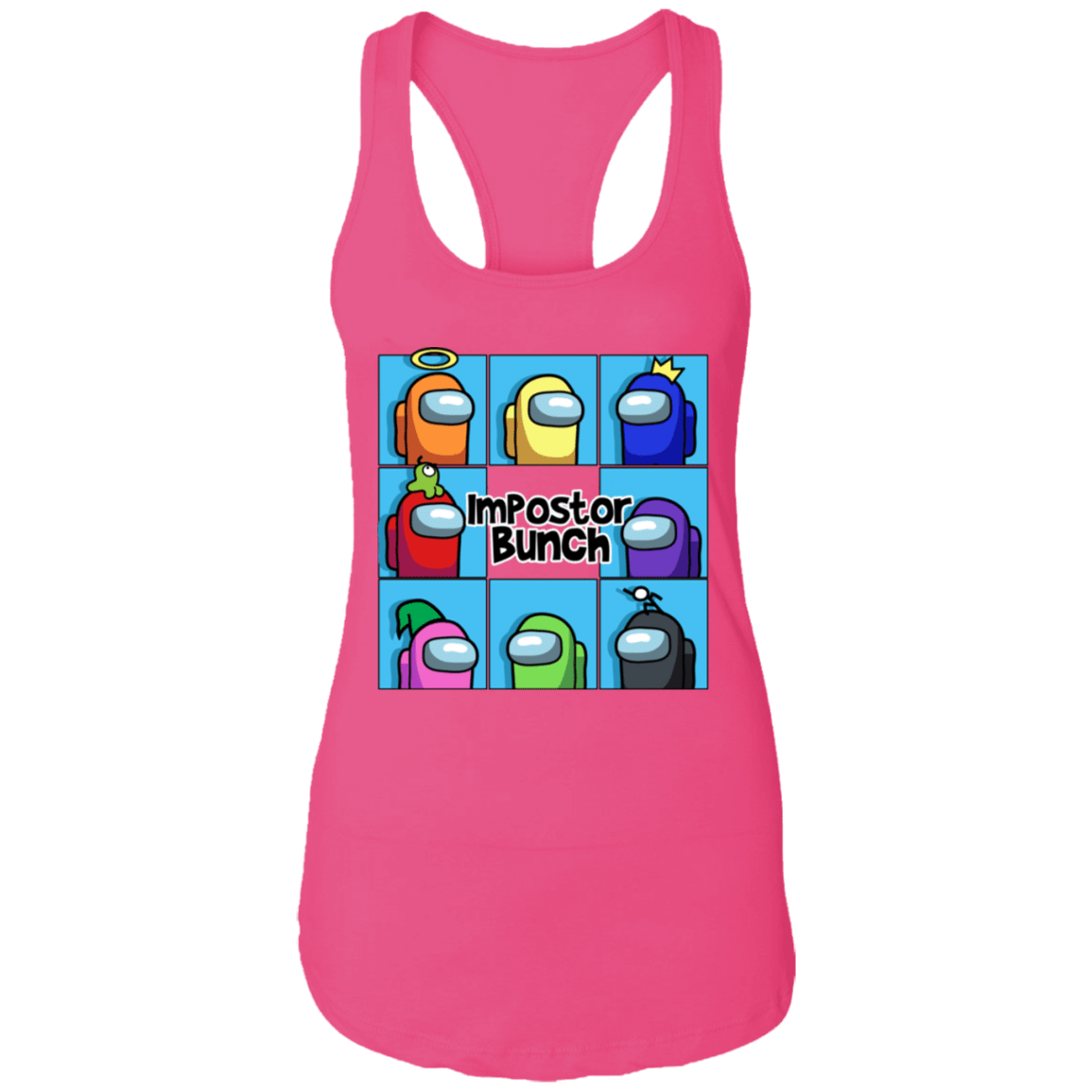 T-Shirts Raspberry / X-Small Imposter Bunch Ladies Ideal Racerback Tank