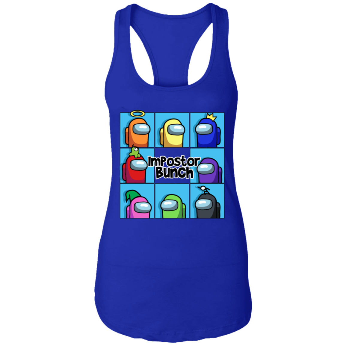 T-Shirts Royal / X-Small Imposter Bunch Ladies Ideal Racerback Tank