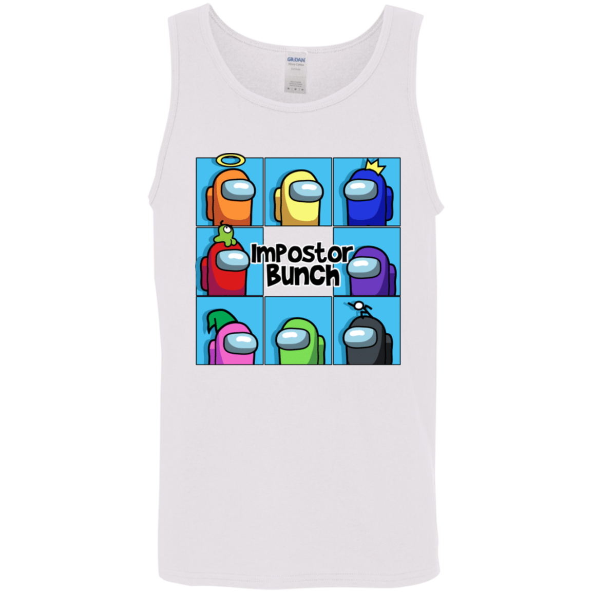 T-Shirts White / S Imposter Bunch Men's Tank Top