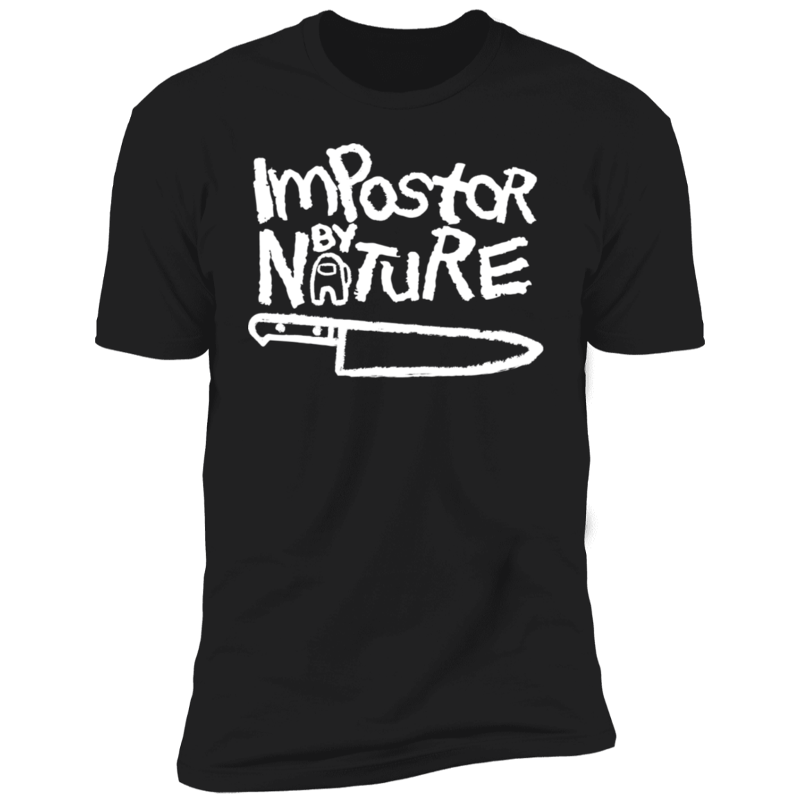 T-Shirts Black / S Impostor by Nature Men's Premium T-Shirt