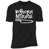 T-Shirts Black / S Impostor by Nature Men's Premium T-Shirt