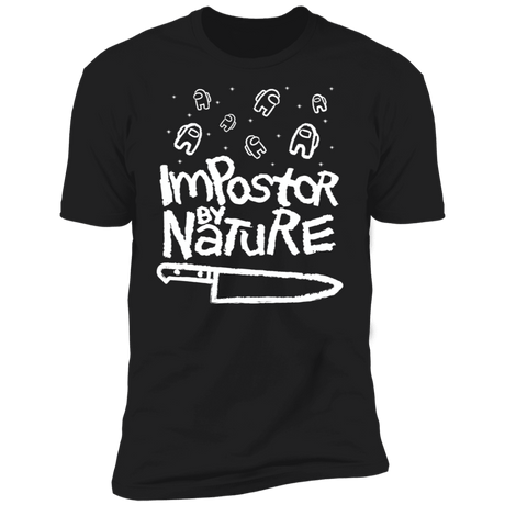 T-Shirts Black / X-Small Impostor by Nature Men's Premium T-Shirt