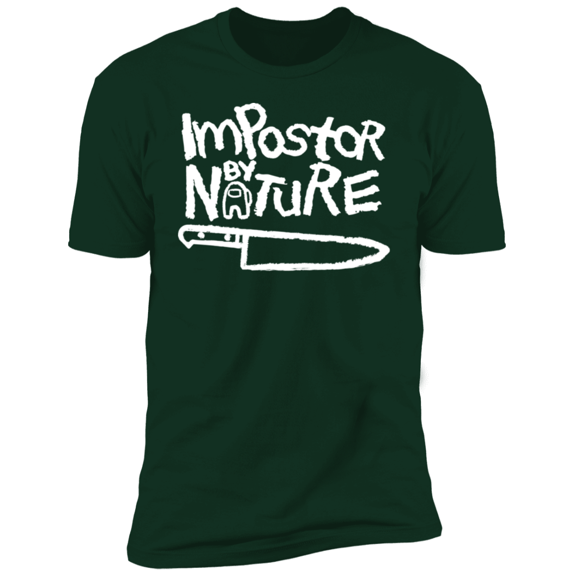 T-Shirts Forest Green / S Impostor by Nature Men's Premium T-Shirt