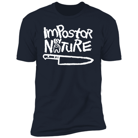 T-Shirts Midnight Navy / S Impostor by Nature Men's Premium T-Shirt