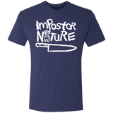 T-Shirts Vintage Navy / S Impostor by Nature Men's Triblend T-Shirt