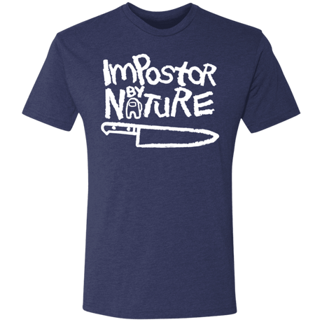 T-Shirts Vintage Navy / S Impostor by Nature Men's Triblend T-Shirt
