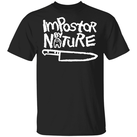 T-Shirts Black / S Impostor by Nature T-Shirt