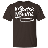 T-Shirts Dark Chocolate / S Impostor by Nature T-Shirt