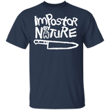 T-Shirts Navy / S Impostor by Nature T-Shirt