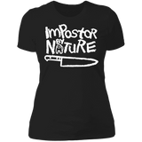 T-Shirts Black / S Impostor by Nature Women's Premium T-Shirt