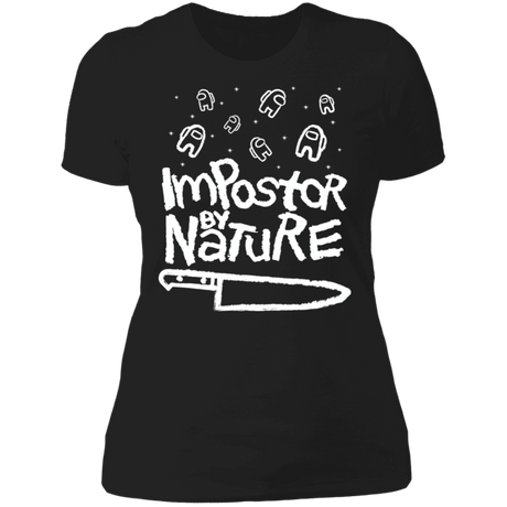 T-Shirts Black / X-Small Impostor by Nature Women's Premium T-Shirt