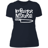 T-Shirts Midnight Navy / S Impostor by Nature Women's Premium T-Shirt