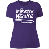 T-Shirts Purple Rush/ / S Impostor by Nature Women's Premium T-Shirt