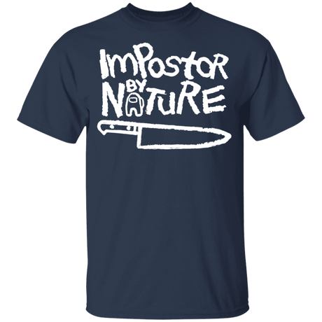 T-Shirts Navy / YXS Impostor by Nature Youth T-Shirt