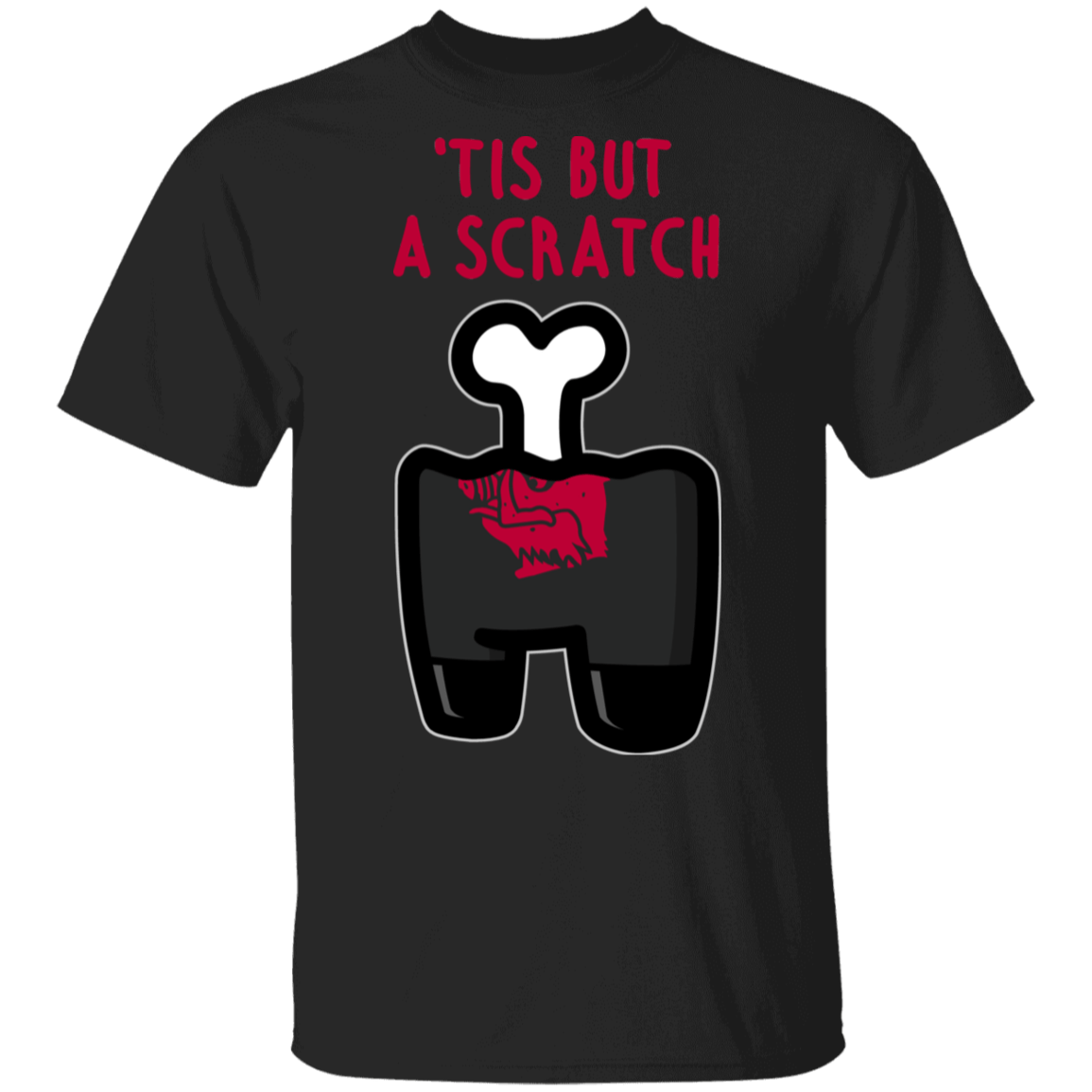 T-Shirts Black / S Impostor Scratch T-Shirt