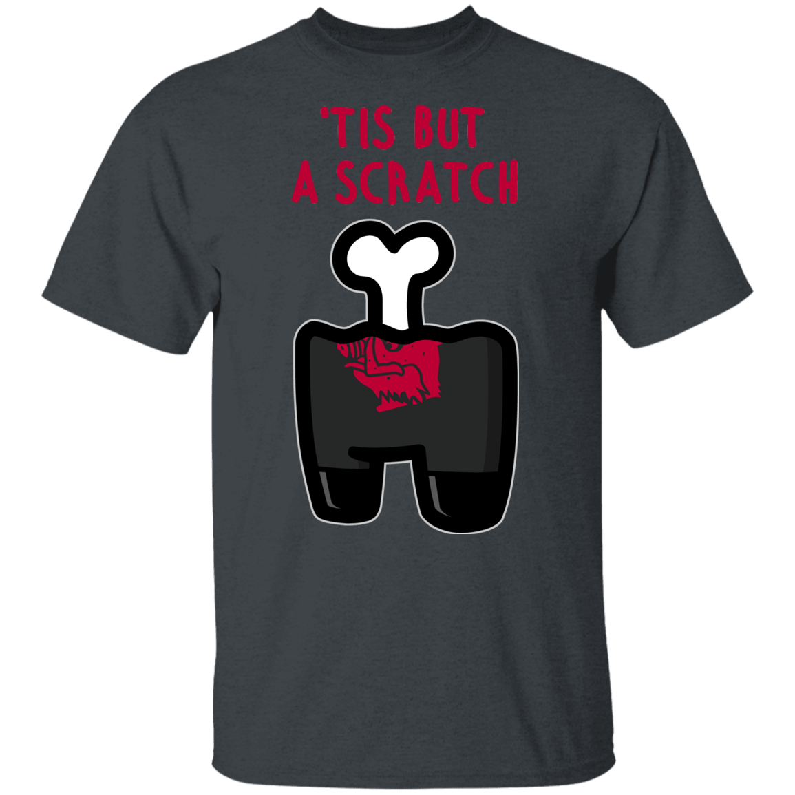 T-Shirts Dark Heather / YXS Impostor Scratch Youth T-Shirt