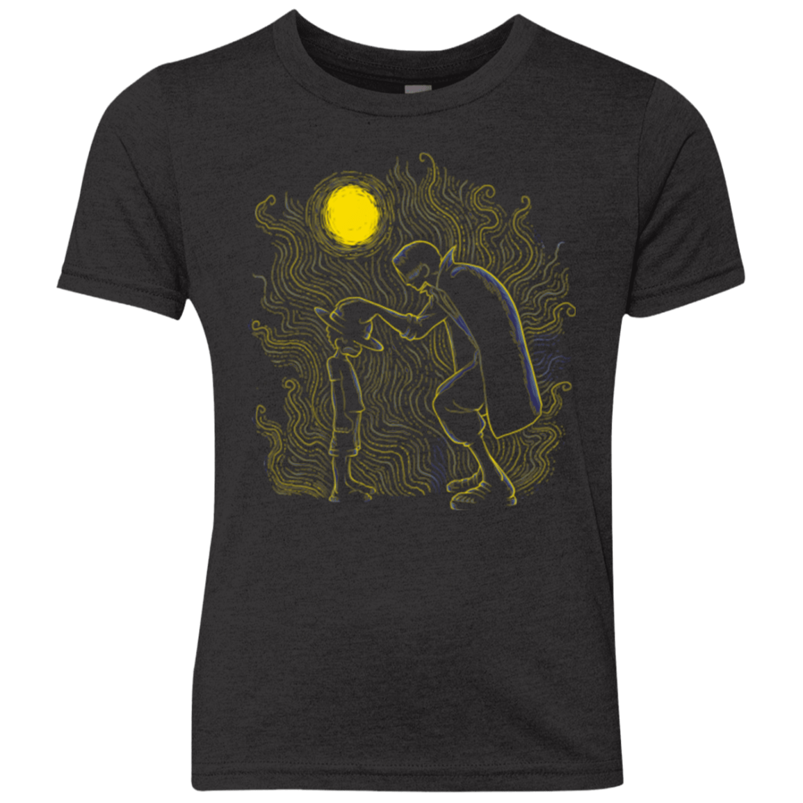 T-Shirts Vintage Black / YXS Impressionist Pirates Youth Triblend T-Shirt