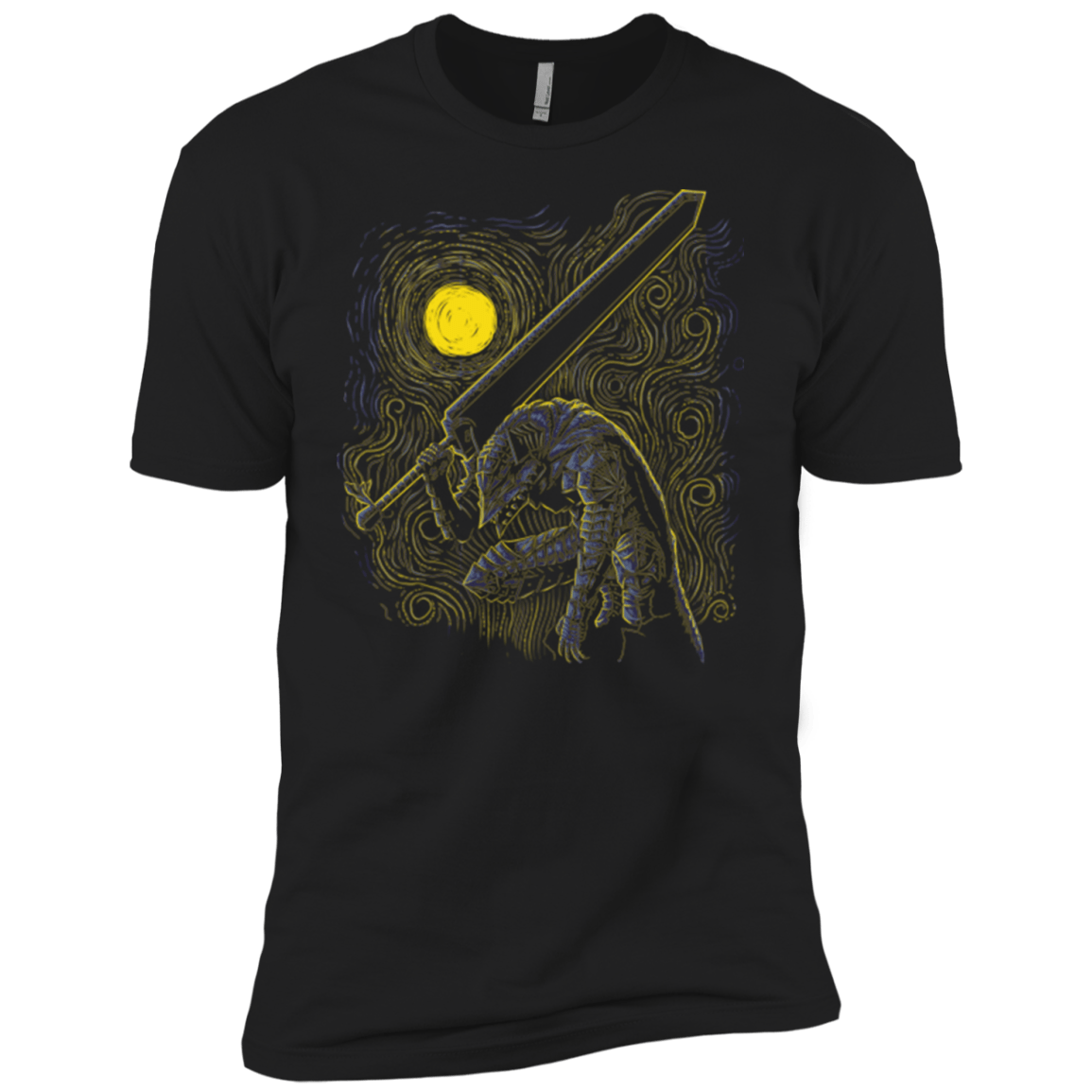 T-Shirts Black / YXS Impressionist Swordman Boys Premium T-Shirt