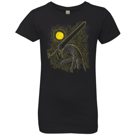 T-Shirts Black / YXS Impressionist Swordman Girls Premium T-Shirt