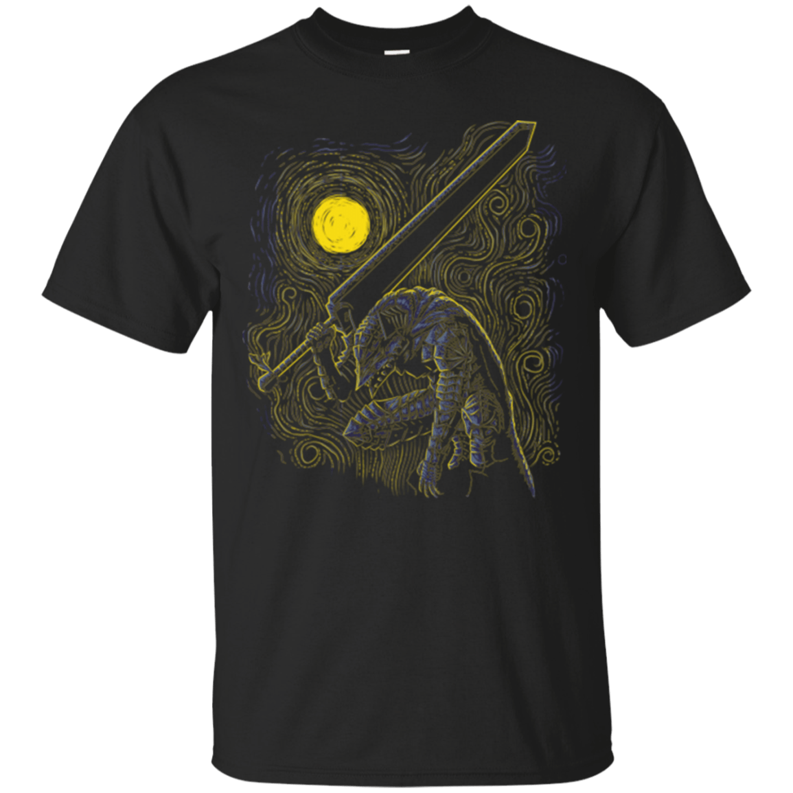 T-Shirts Black / Small Impressionist Swordman T-Shirt