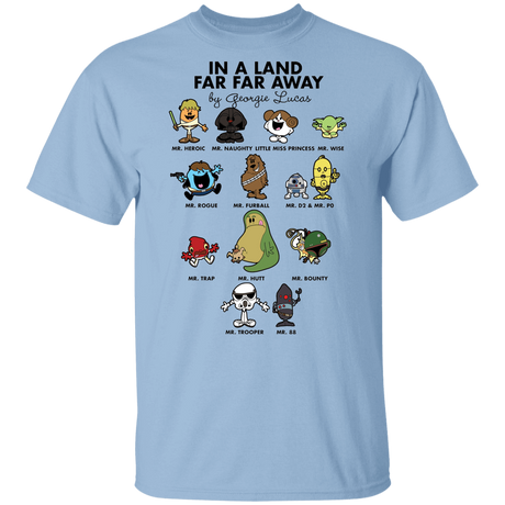 T-Shirts Light Blue / YXS In a Land Far Far Away Youth T-Shirt