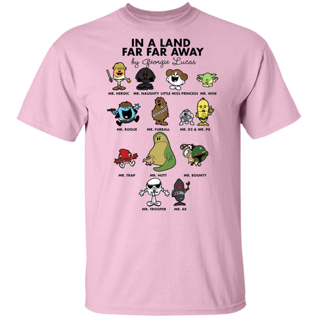 T-Shirts Light Pink / YXS In a Land Far Far Away Youth T-Shirt