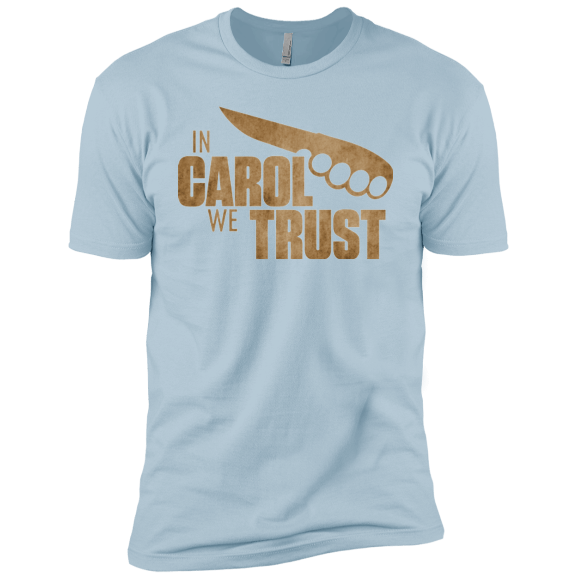 T-Shirts Light Blue / YXS In Carol We Trust Boys Premium T-Shirt