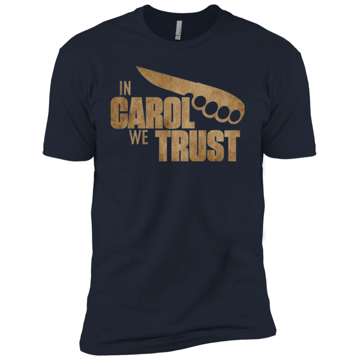 T-Shirts Midnight Navy / YXS In Carol We Trust Boys Premium T-Shirt