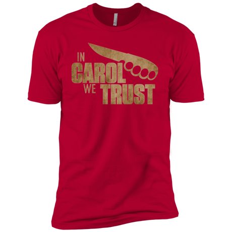 T-Shirts Red / YXS In Carol We Trust Boys Premium T-Shirt