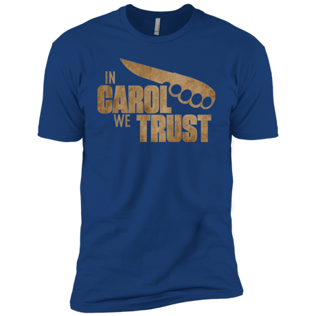 T-Shirts Royal / YXS In Carol We Trust Boys Premium T-Shirt