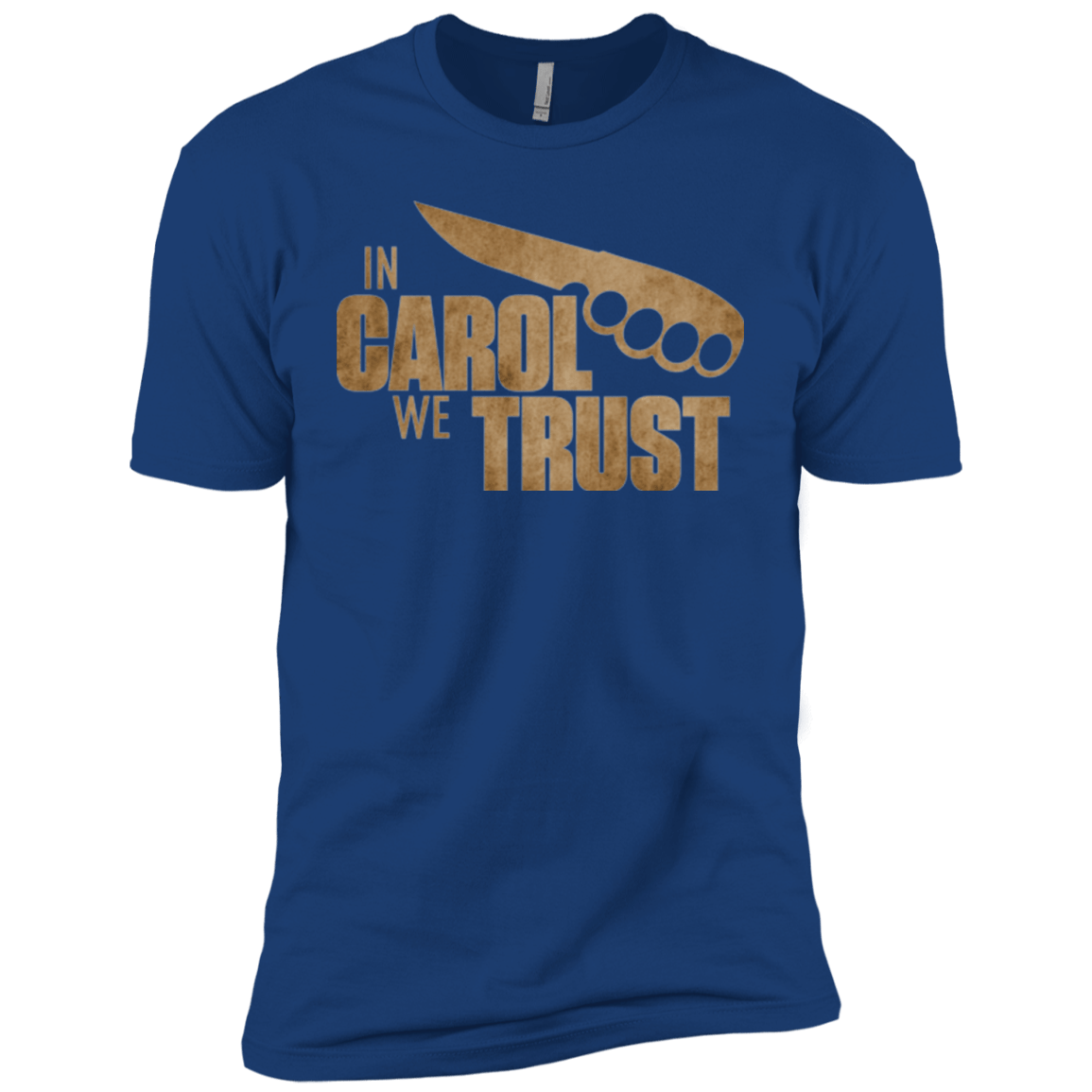 T-Shirts Royal / YXS In Carol We Trust Boys Premium T-Shirt