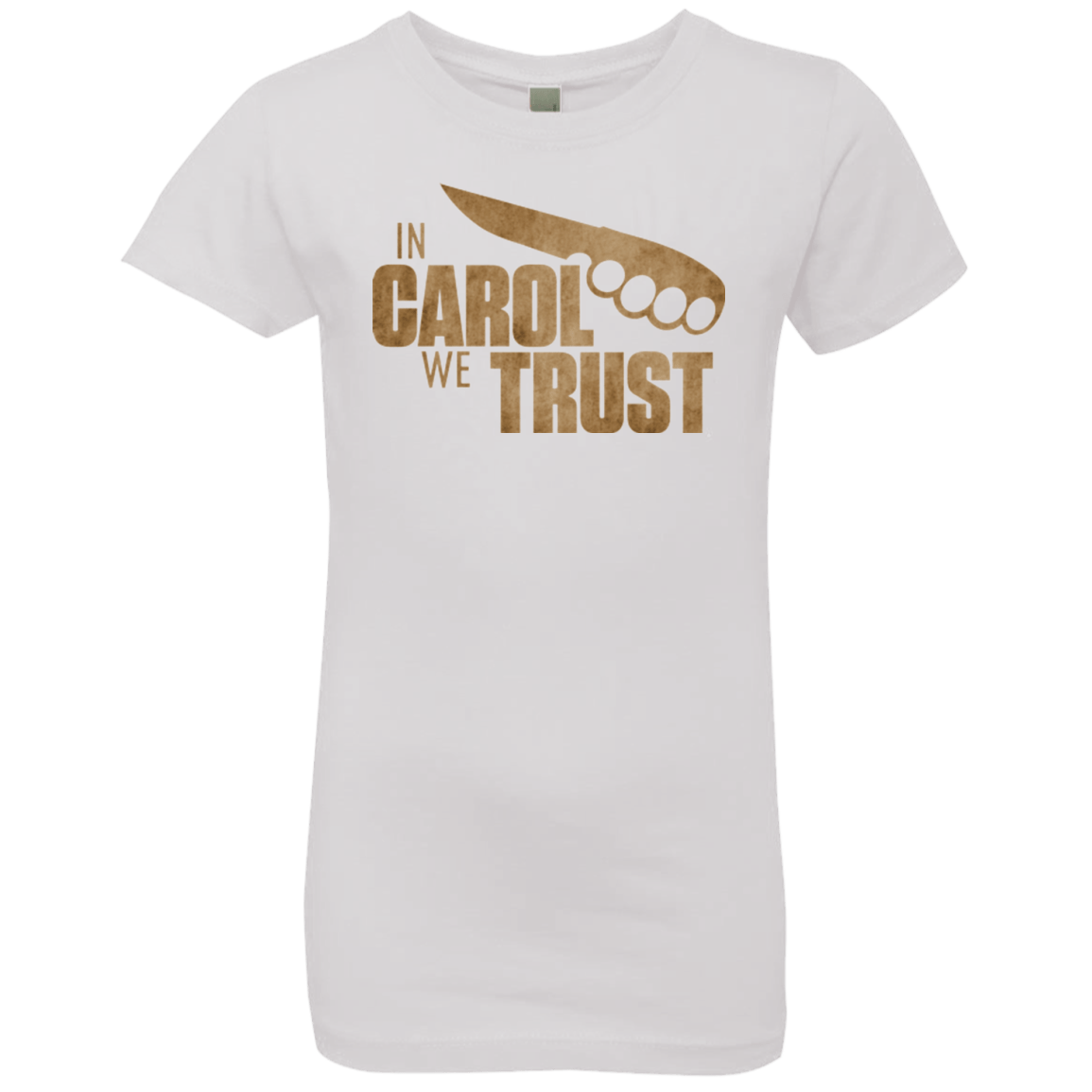 T-Shirts White / YXS In Carol We Trust Girls Premium T-Shirt