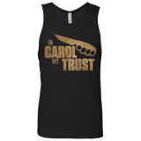 T-Shirts Black / Small In Carol We Trust Men's Premium Tank Top