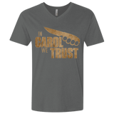 T-Shirts Heavy Metal / X-Small In Carol We Trust Men's Premium V-Neck