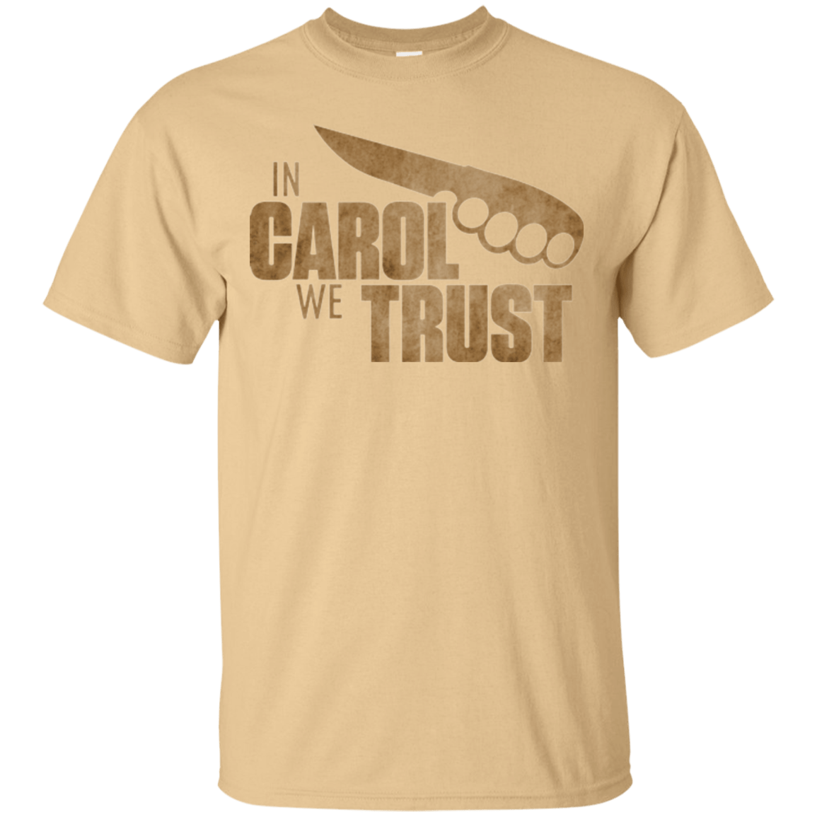 T-Shirts Vegas Gold / Small In Carol We Trust T-Shirt