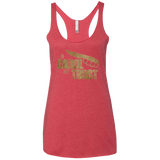 T-Shirts Vintage Red / X-Small In Carol We Trust Women's Triblend Racerback Tank