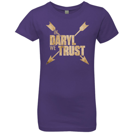 T-Shirts Purple Rush / YXS In Daryl We Trust Girls Premium T-Shirt