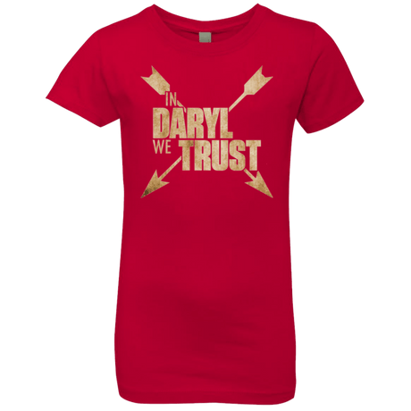 T-Shirts Red / YXS In Daryl We Trust Girls Premium T-Shirt