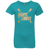 T-Shirts Tahiti Blue / YXS In Daryl We Trust Girls Premium T-Shirt