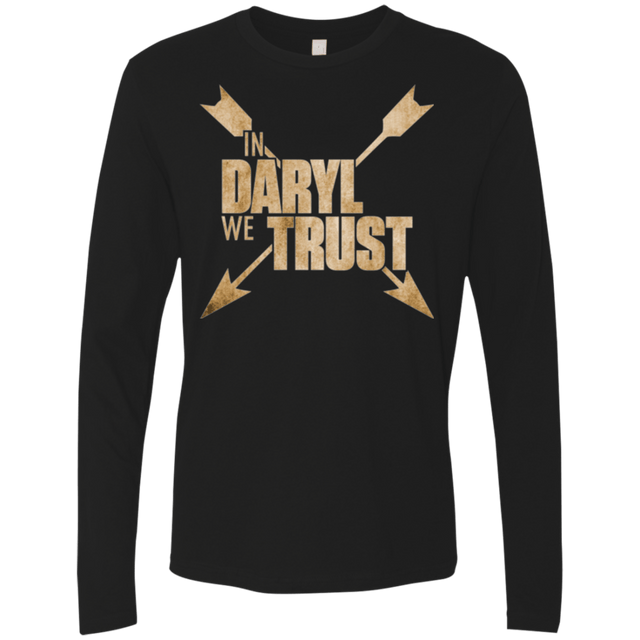 T-Shirts Black / Small In Daryl We Trust Men's Premium Long Sleeve