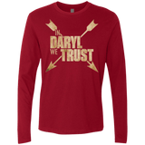 T-Shirts Cardinal / Small In Daryl We Trust Men's Premium Long Sleeve