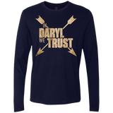 T-Shirts Midnight Navy / Small In Daryl We Trust Men's Premium Long Sleeve